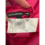 Banana Republic  Mad Men Barbie Pink Silk Sleeveless Dress Taffeta size 2 Photo 10