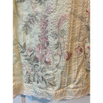 Sapphire Kurta Womens XS Yellow Embroidered Cotton Blouse Long Sleeve Party Wear Photo 6