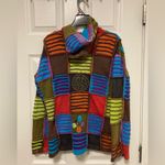 Rising International Distressed Intentionally Faded Long Sleeve Zip Up Jacket Size L Photo 8