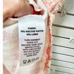 NWT Krewe Du Q Rhodes Flutter Sleeve Open Back Mini Dress Rose Bloom Pink Small Photo 8