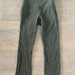 Lululemon  cropped green align crop leggings Photo 2