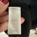 J.Jill Womens Solid Black Open Front Linen Blend Cardigan Sweater Size Large Photo 3