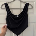 Princess Polly Cowl Neck V Shape Hem Top Photo 2