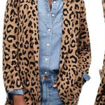 J.Crew Sophie open-front sweater-blazer in leopard Photo 0