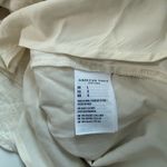 American Eagle  Halter Open Back Handkerchief Hem Midi Dress Cream NWT Photo 13