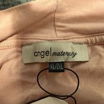 Angel Maternity Women’s Size XL/2XL Robe Pink Crochet NWT Photo 5