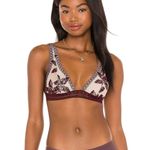 Free People Intimate Alia Bralette Bordeaux Combo Photo 0