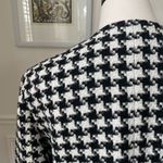 Talbots  Jewel Neck Blazer Houndstooth 8 Photo 4