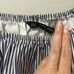 ZARA Basic Collection Off The Shoulder Summer Striped Elasticized Crop Medium Photo 3
