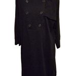 Lauren Jeans Co 2x black button front cotton long sleeve dress Photo 0