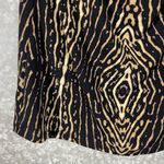 Kenneth Cole  Women's Animal Print Mobwife Sleeveless Top - Size Medium - Metal Photo 3