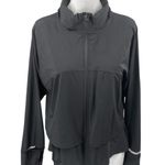 Sweaty Betty Women's Black Long Sleeve Full Zip Athletic Track Jacket Size L Photo 0