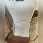 Johnston & Murphy  Kayla Multi Bleached Cork/Taupe Leather Heel Shoe; size 7.5 Photo 7