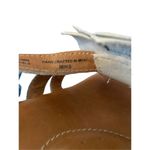 Born Miko Leather Flower Wedge Cork Sandals Platform Flip Flops Floral Summer Co Tan Size 9 Photo 6