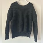 Aerie Black Crewneck Sweater Size XS Photo 9