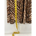 Michael Kors Animal Print Maxi Dress Gold Studded Sleeveless XXS Photo 4
