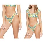 l*space 💕L*💕 Sol Classic Floral Bikini Bottoms ~ Daisy Diamond Print XS NWT Photo 1