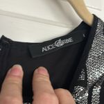 Alice & Trixie  Geometric Black and Silver Dress Photo 1