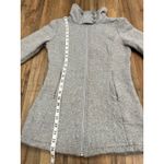 The North Face  Quilted Fleece Jacket‎ Women’s XS Gray Zip Up Photo 7