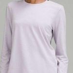 Lululemon Love Long Sleeve Faint Lavender Athletic Top 8 Photo 0