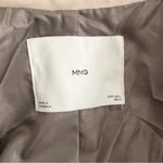 Mango Classic Beige Long Sleeve Trench Coat Photo 10