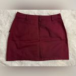 Francesca's Francesca’s Dark Red Skirt Photo 2