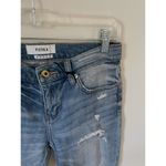 Pistola Anthropologie Low Rise Slim Boyfriend Denim Jeans Light Blue Size 26 NEW Photo 2