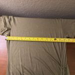 Rag and Bone Olive Green T Shirt Dress Ruched Drawstring Casual Womens Size S Photo 2