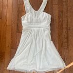 Trixxi white beaded pearl formal dress Photo 0