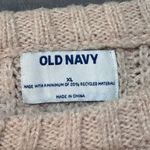 Old Navy Women's pink Sweater with Red Heart Sz XL Photo 1