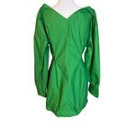 Nanushka Alyssa Dress in Green Womens Shirtdress Mini Photo 10