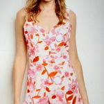 Dygarni Pink & Red Floral Sleeveless Romper Size Large Photo 0