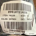 Madewell NWT  XS Patch Pocket Denim Popover Mini Dress in Black NO125 Shirtdress Photo 11