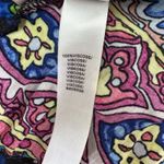 Nanette Lepore Caftan Womens Large Multicolor Boho Print Swim Coverup Photo 5