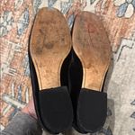 Anne Klein Black Loafers with Silver Embroidery 6.5 size Photo 3