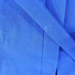 J.Crew Double Cloth Coat Size 4 Italian Fabric Preppy Funnel Lady Belted Blue Photo 6