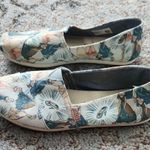 Toms X Disney Classic Printed Cinderella Canvas Shoe Blue 7 Photo 4