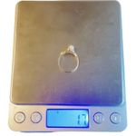 Vintage Solid 10k Yellow Gold Natural Pearl Ring Cool Piece Sz 6.25 Photo 7