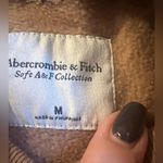 Abercrombie & Fitch Women’s Medium Mini Mockneck Colorblock Fleece Sweatshirt Photo 4