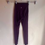 Lululemon  Align Women's Burgundy High-Rise Ankle‎ Leggings Size 2 Yoga Running Photo 5