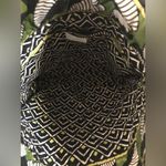 Vera Bradley Large Tote Bag Green and Black Paisley Photo 2