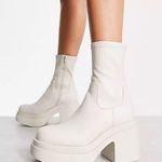 ASOS Chunky White Boots Photo 1