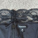 Torrid  Black Off-Shoulder Sheath Lace Dress SIZE 30 Photo 2