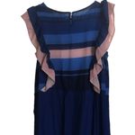 Anthropologie New New  Especia Zelanda Striped Ruffles Tiered Maxi Dress Small Photo 3