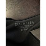 Athleta  Bikini Swim Top Womens 34B/C Black Underwire Bra Cup Adjustable Straps Photo 3