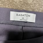 Babaton Aritzia  Skirt Womens 10 Pencil Gray Slit Midi Old Money Stretch Minimal Photo 1