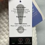 Ahdorned | Vegan Tote Bag w/ Lemon Removable Crossbody Strap 🍋 White Photo 4