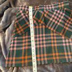 Free People Green Plaid Mini Skirt Photo 4