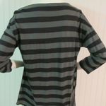 Cut Loose knit top striped sz small Black Photo 1