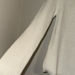 Jenni Kayne  cotton fisherman Cream Knit Sweater STAINING size Xs Photo 7